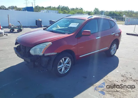 2013 Nissan Rogue Sv из США, поврежденный, VIN JN8AS5MTXDW521959